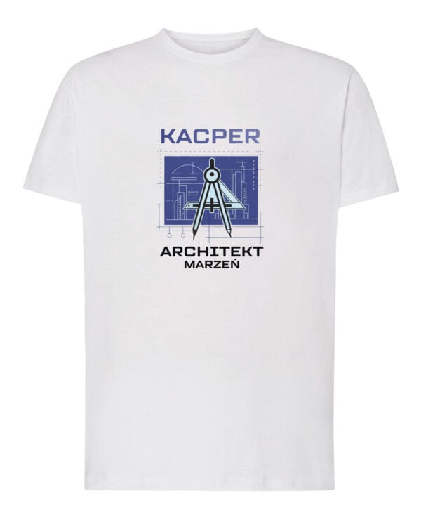 1563 (1) Koszulka Personalizowana dla Architekta Prezent