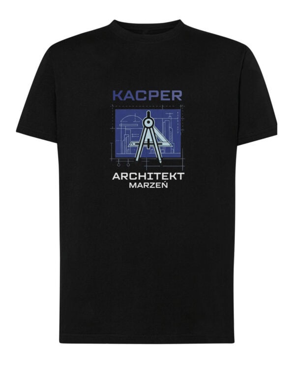 1563 (14) Koszulka Personalizowana dla Architekta Prezent