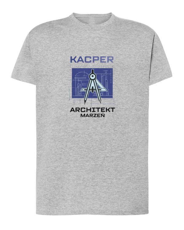1563 (4) Koszulka Personalizowana dla Architekta Prezent