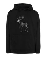 1564 (10) Bluza z kapturem Święta Horror Renifer Szkielet