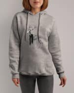 1564 (14) Bluza z kapturem <br>Święta Horror Renifer Szkielet