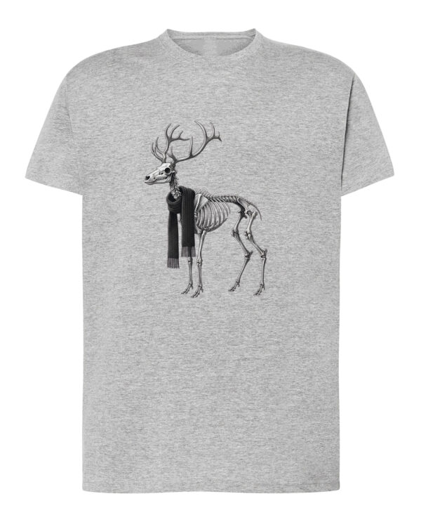 1564 (4) Koszulka Święta Horror Renifer Szkielet