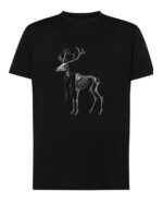 1564 (7) Koszulka Święta Horror Renifer Szkielet