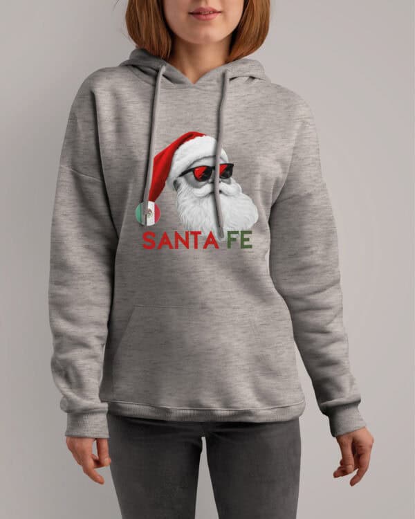 1566 (14) Bluza z kapturem <br>Wakacyjny Mikołaj Meksyk Santa Fe