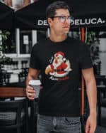 1567 (16) Koszulka Zjedz KuroSanta Śmieszna Święta