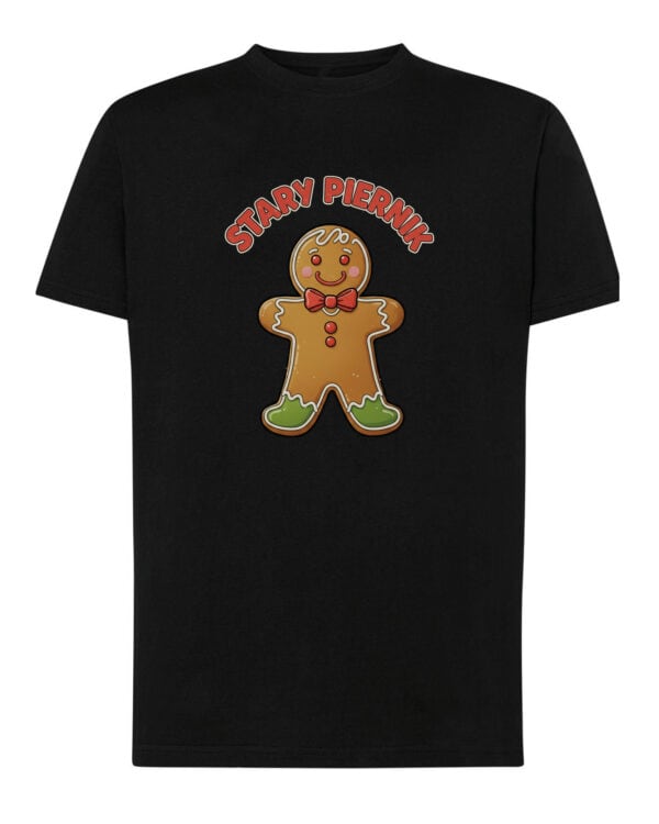 1568 (5) Koszulka Stary Piernik Śmieszna Rodzinna Prezent