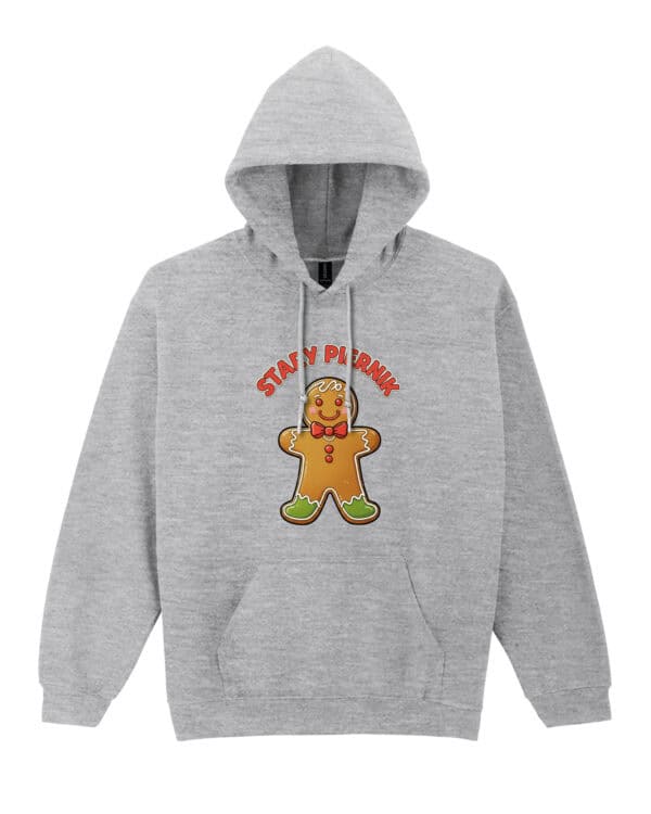 1568 (9) Bluza z kapturem <br>Stary Piernik Śmieszna Rodzinna Prezent