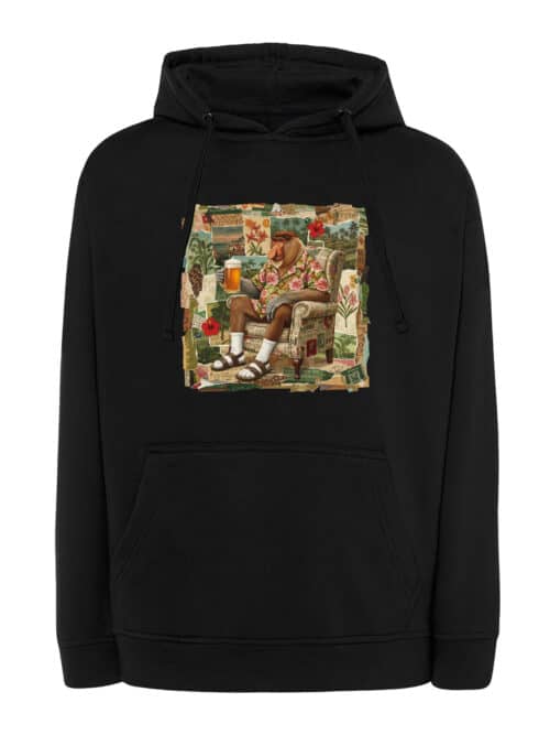 1570 (10) Bluza z kapturem Nosacz na Wakacjach Piwko Meme