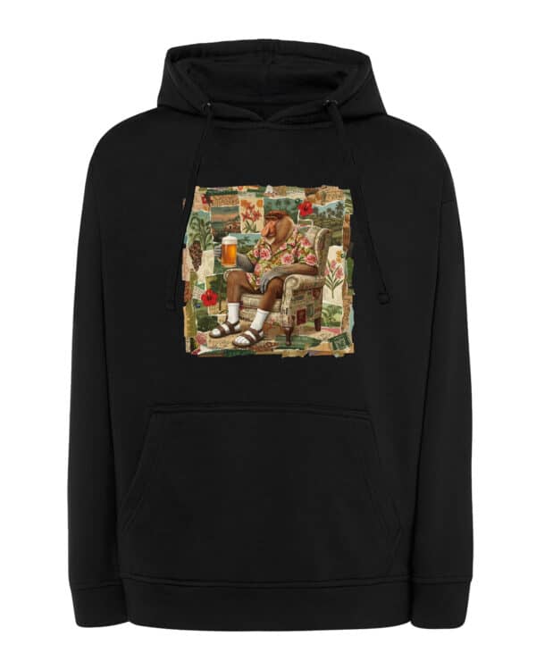 1570 (10) Bluza z kapturem Nosacz na Wakacjach Piwko Meme