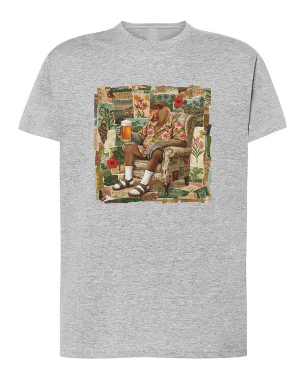 1570 (4) Koszulka Nosacz na Wakacjach Piwko Meme