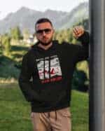 1571 (12) Bluza z kapturem <br>Święty Mikołaj na Wakacjach Urlop