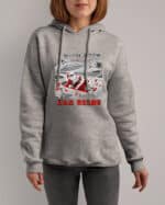 1571 (14) Bluza z kapturem <br>Święty Mikołaj na Wakacjach Urlop