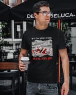 1571 (9) Koszulka Święty Mikołaj na Wakacjach Urlop