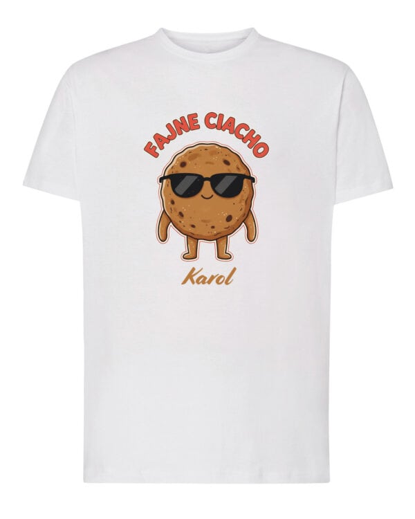 1572 (1) Koszulka Personalizowana dla Partnera Fajne Ciacho