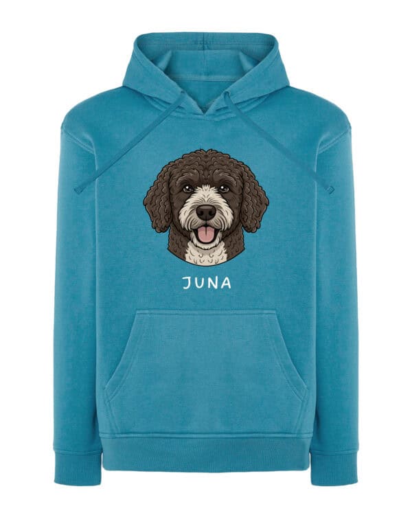 TL HO SIM 1500 (13) Bluza z kapturem <br>Hiszpański pies dowodny Personalizowana Pupil Pies