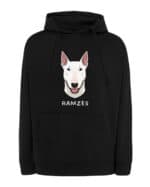 TL HO SIM 1505 (7) Bluza z kapturem Bull Terrier Personalizowana Pupil Pies