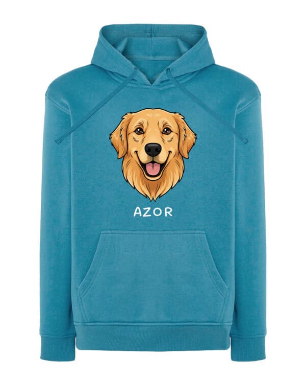 TL HO SIM 1506 (13) Bluza z kapturem <br>Golden Retriever Personalizowana Pupil Pies