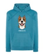 TL HO SIM 1510 (13) Bluza z kapturem <br>Amstaff Personalizowana Pupil Pies