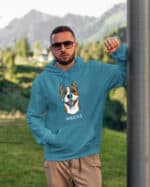 TL HO SIM 1510 (15) Bluza z kapturem <br>Amstaff Personalizowana Pupil Pies