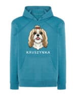 TL HO SIM 1511 (13) Bluza z kapturem <br>Shih Tzu Personalizowana Pupil Pies