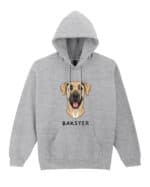 TL HO SIM 1515 (1) Bluza z kapturem <br>Dog niemiecki Personalizowana Pupil Pies