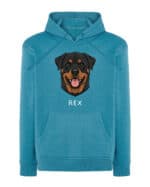 TL HO SIM 1516 (13) Bluza z kapturem <br>Rottweiler Personalizowana Pupil Pies