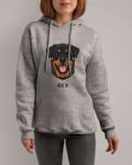 TL HO SIM 1516 (2) Bluza z kapturem <br>Rottweiler Personalizowana Pupil Pies