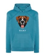 TL HO SIM 1519 (13) Bluza z kapturem <br>Bokser Personalizowana Pupil Pies
