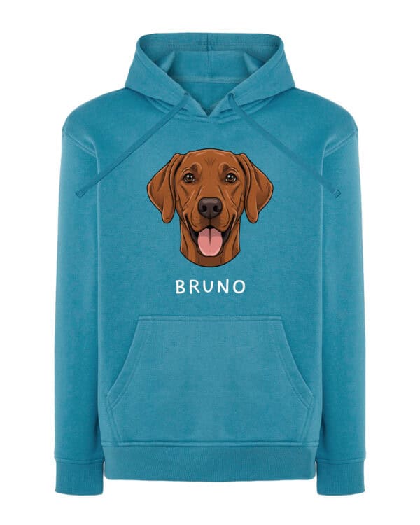 TL HO SIM 1520 (13) Bluza z kapturem <br>Wyżeł węgierski Personalizowana Pupil Pies