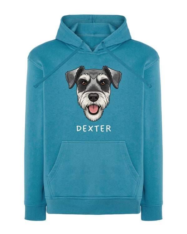 TL HO SIM 1521 (13) Bluza z kapturem <br>Sznaucer Personalizowana Pupil Pies