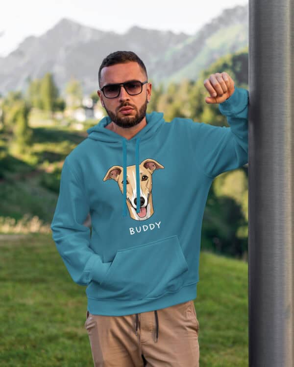 TL HO SIM 1522 (15) Bluza z kapturem <br>Chart Personalizowana Pupil Pies