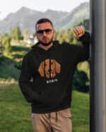 TL HO SIM 1523 (9) Bluza z kapturem <br>Jamnik Personalizowana Pupil Pies