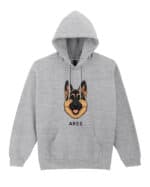 TL HO SIM 1526 (1) Bluza z kapturem <br>Owczarek niemiecki Personalizowana Pupil Pies