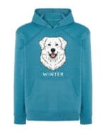 TL HO SIM 1530 (13) Bluza z kapturem <br>Owczarek podhalański Personalizowana Pupil Pies