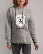 TL HO SIM 1530 (2) Bluza z kapturem <br>Owczarek podhalański Personalizowana Pupil Pies