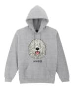 TL HO SIM 1535 (1) Bluza z kapturem <br>Komondor Personalizowana Pupil Pies