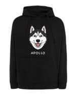 TL HO SIM 1536 (7) Bluza z kapturem Husky Personalizowana Pupil Pies