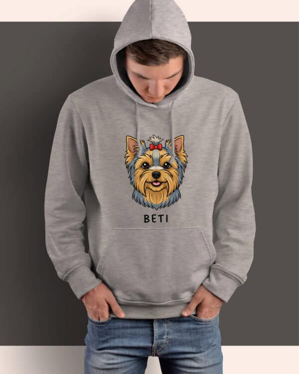 TL HO SIM 1539 (3) Bluza z kapturem <br>York Personalizowana Pupil Pies