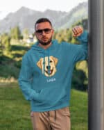 TL HO SIM 1541 (15) Bluza z kapturem <br>Labrador Personalizowana Pupil Pies