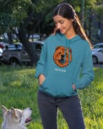 TL HO SIM 1543 (14) Bluza z kapturem <br>Chow Chow Personalizowana Pupil Pies