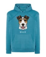 TL HO SIM 1548 (13) Bluza z kapturem <br>Parson Russell terrier Personalizowana Pupil Pies
