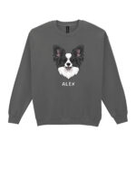 TL SWE SIM 1503 (13) Bluza bez kaptura <br>Papillon Personalizowana Pupil Pies