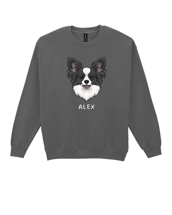 TL SWE SIM 1503 (13) Bluza bez kaptura <br>Papillon Personalizowana Pupil Pies