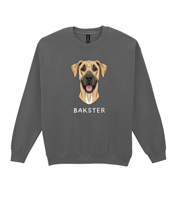 TL SWE SIM 1515 (13) Bluza bez kaptura <br>Dog niemiecki Personalizowana Pupil Pies