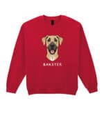 TL SWE SIM 1515 (16) Bluza bez kaptura <br>Dog niemiecki Personalizowana Pupil Pies