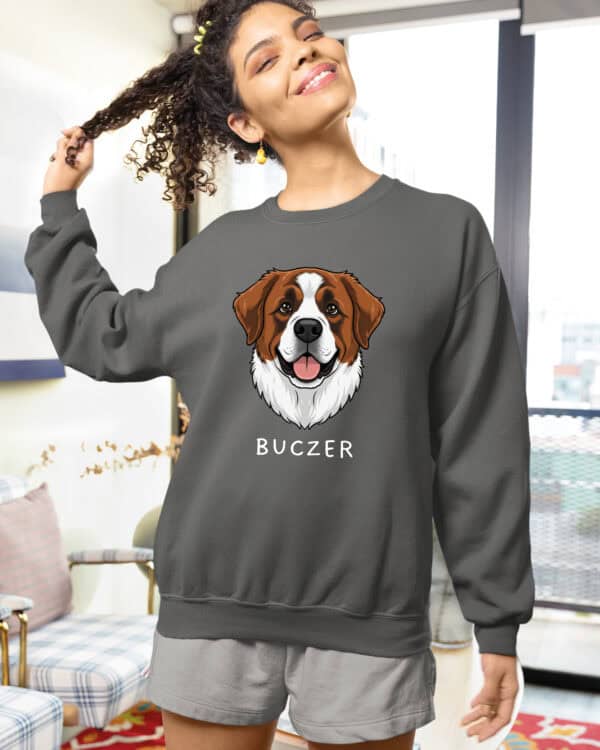 TL SWE SIM 1518 (14) Bluza bez kaptura <br>Bernardyn Personalizowana Pupil Pies