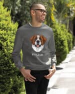 TL SWE SIM 1518 (15) Bluza bez kaptura <br>Bernardyn Personalizowana Pupil Pies