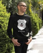 TL SWE SIM 1530 (12) Bluza bez kaptura <br>Owczarek podhalański Personalizowana Pupil Pies