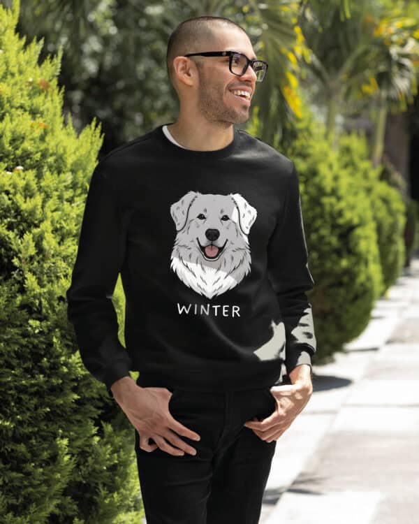 TL SWE SIM 1530 (12) Bluza bez kaptura <br>Owczarek podhalański Personalizowana Pupil Pies