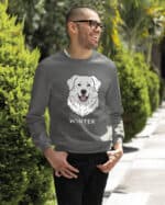 TL SWE SIM 1530 (15) Bluza bez kaptura <br>Owczarek podhalański Personalizowana Pupil Pies